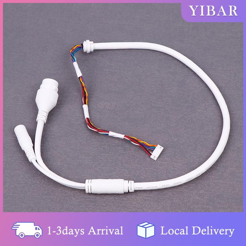 【YIBAR】 Máy ảnh đuôi Cáp Ethernet LAN Cáp POE RJ45 Mạng cáp 10 pin 10 Core cho IP Camera