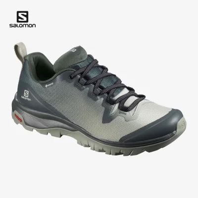 SALOMON Women Vaya GTX Hiking Shoes - Urban Chic/Mineral Gray/Shadow