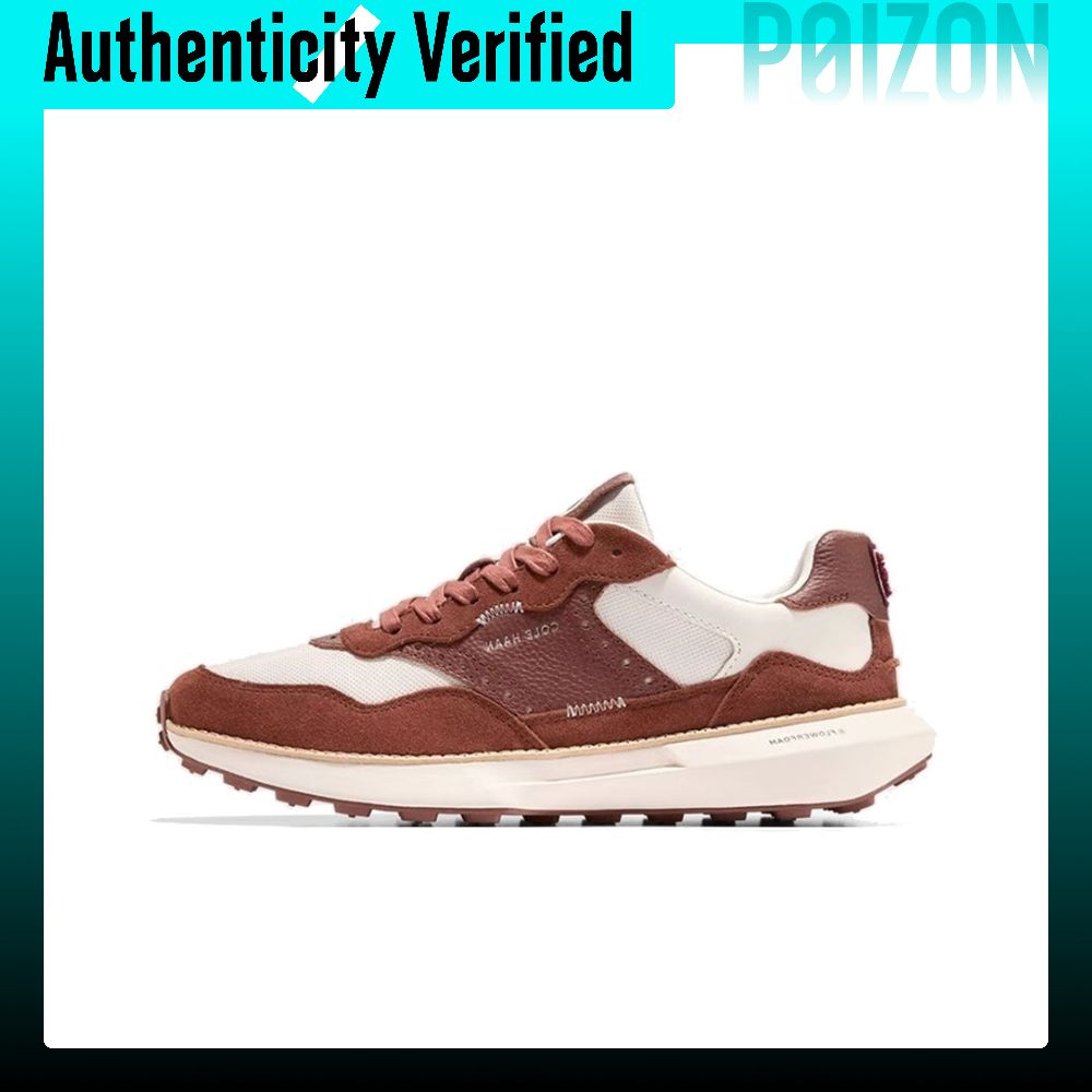 รองเท้าผ้าใบ รองเท้าลำลองผู้ชาย Cole Haan Breathable Lightweight Breathable And Lightweight Low top Men's Beige Pink C39314 ราคา 14,905 บาท*ส่งฟรี