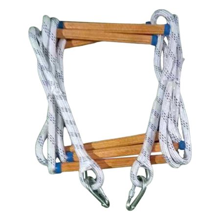 Fire Escape Rope Ladder - Fast Deployment, Flame Retardant Safety