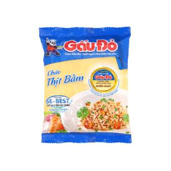 Cháo Gấu Đỏ thịt bằm 50g