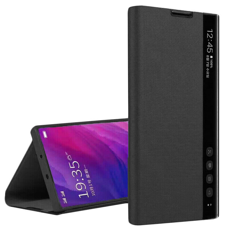 [Ushh93] Bao da Chế độ xem thông minh cho Samsung S20 A10 A20 S8 S9 S10 Plus S10E S10 Note 10 Plus N