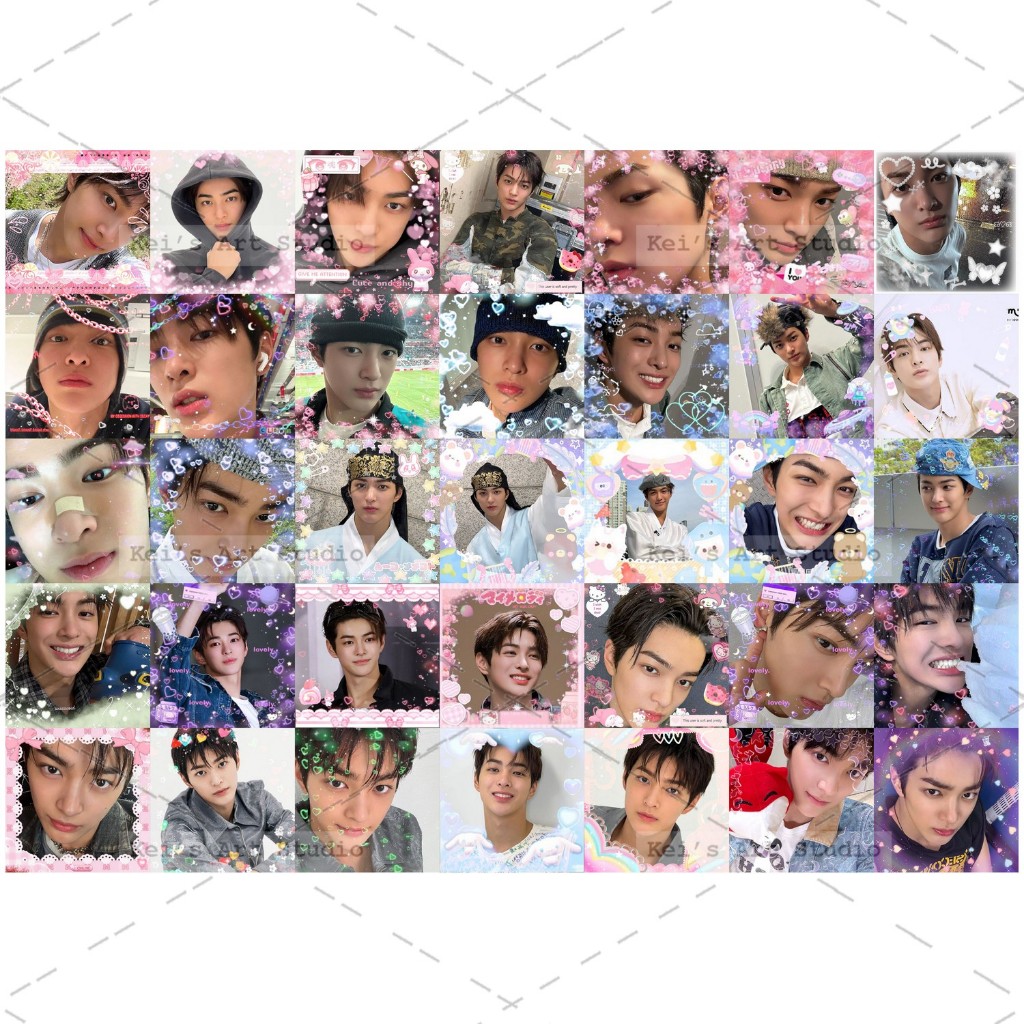 Card freebies lomo & tem niêm phong sticker Cortis: James Martin Keonho Juhoon Seohong