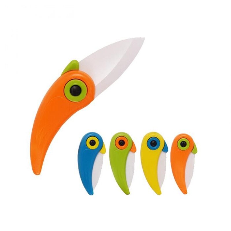 Hot Selling Pocket Paring Peel Folding  Blade Ceramic Peeler Vegetable Kitchen Fruit Zirconia Cutlery Cutter Cutting Slice Sharp Picnic