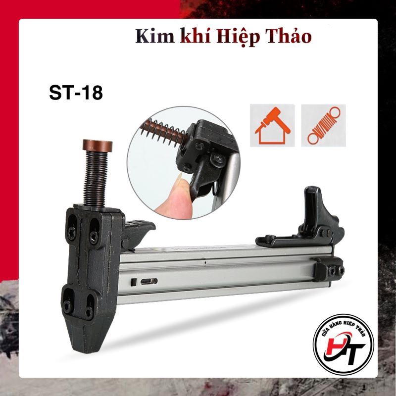 Dụng cụ đóng đinh bê tông St18 hỗ trợ bằng tay búa đóng nẹp điện tường DCDDST