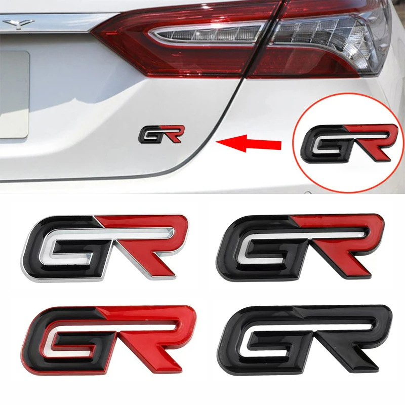Suitable for Toyota GR standard 86 Leiling BRZ Ruizhi Rongfang RAV4 modified GR car logo tail logo C