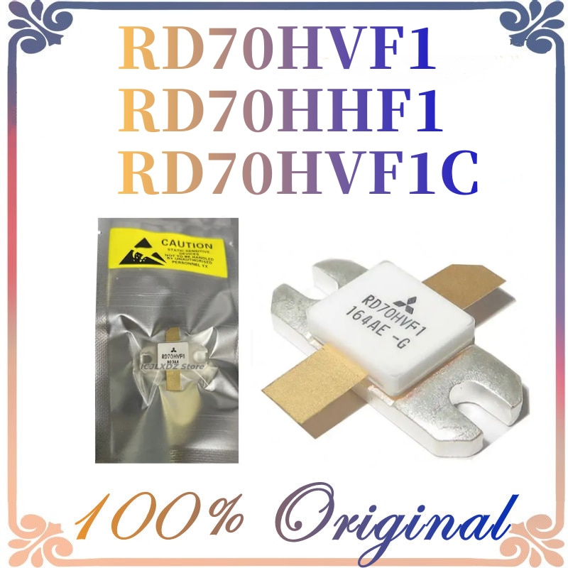 1pcs/lot new original rd70hvf1 rd70hvf1c rd70hhf1 rf power tube hf tube rf power amplifier tube module capacitor resistor used