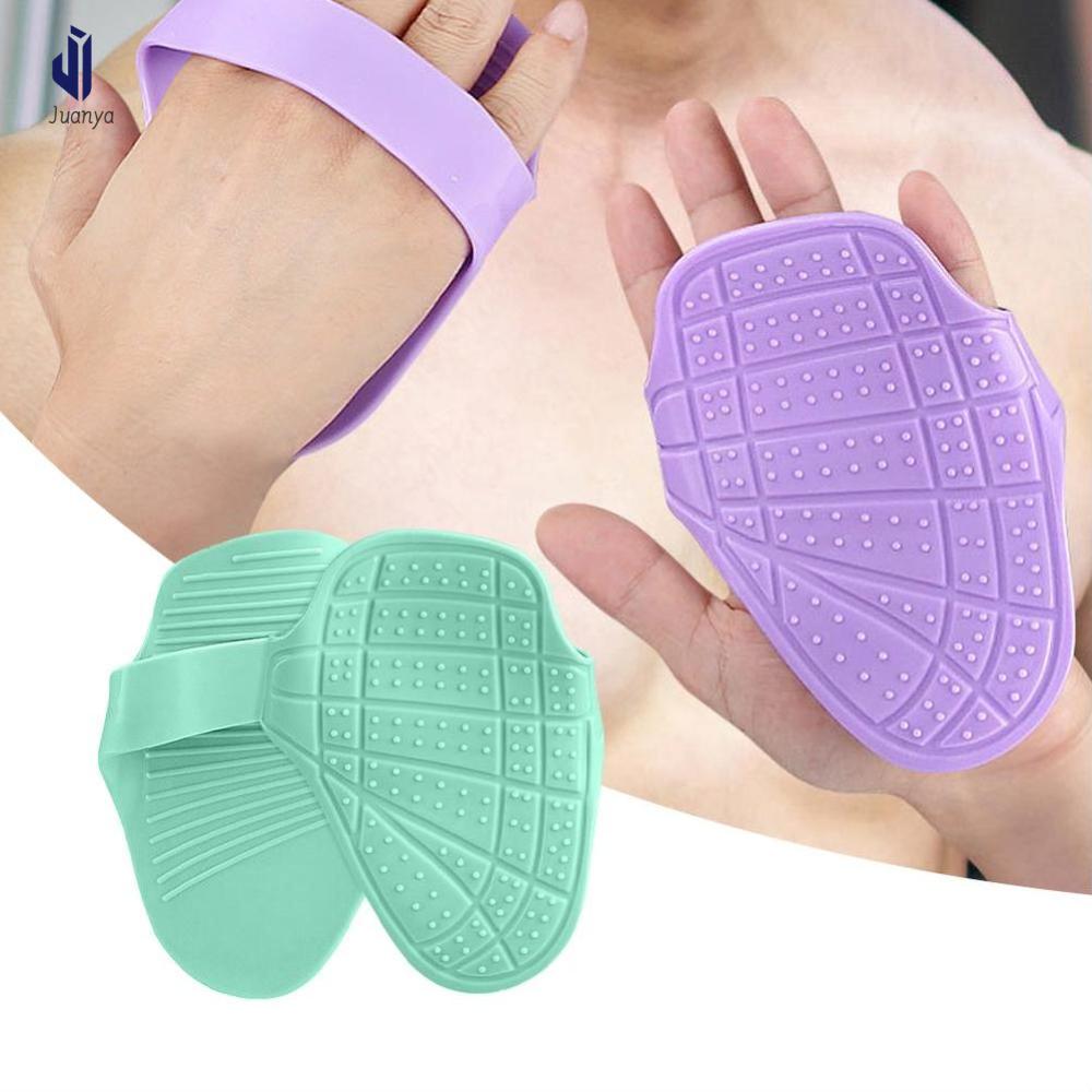 Juanya 1 cặp thể thao Silicon đồ bảo vệ lòng bàn tay chống Callus và chống trượt Găng Tay Luyện Tập Rèn sức mạnh công cụ bảo hộ