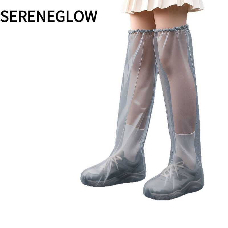 SERENEGLOW Waterproof Shoe Cover Extra Thick Tough Non-Slip Wear-Resistant Disposable Shoe Cover Rainy Day Riding Essential Giá 49,000 Đồng*Miễn phí vận chuyển