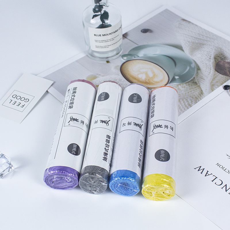 【คุ้มค่า ราคาถูก】ถุงขยะพลาสติกพร้อมสายหูหิ้ว ขนาด 45*50 Cm. (กว้าง * สูง) บางเหนียว ไม่มีกลิ่นฉุน ใช้งานง่าย คุณภาพดี ราคา 8 บาท*ส่งฟรี