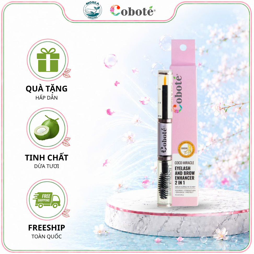 Serum Dưỡng Dài Mi & Mày Ban Đêm 6ml – Coco Miracle Eyelash & Brow Enhancer