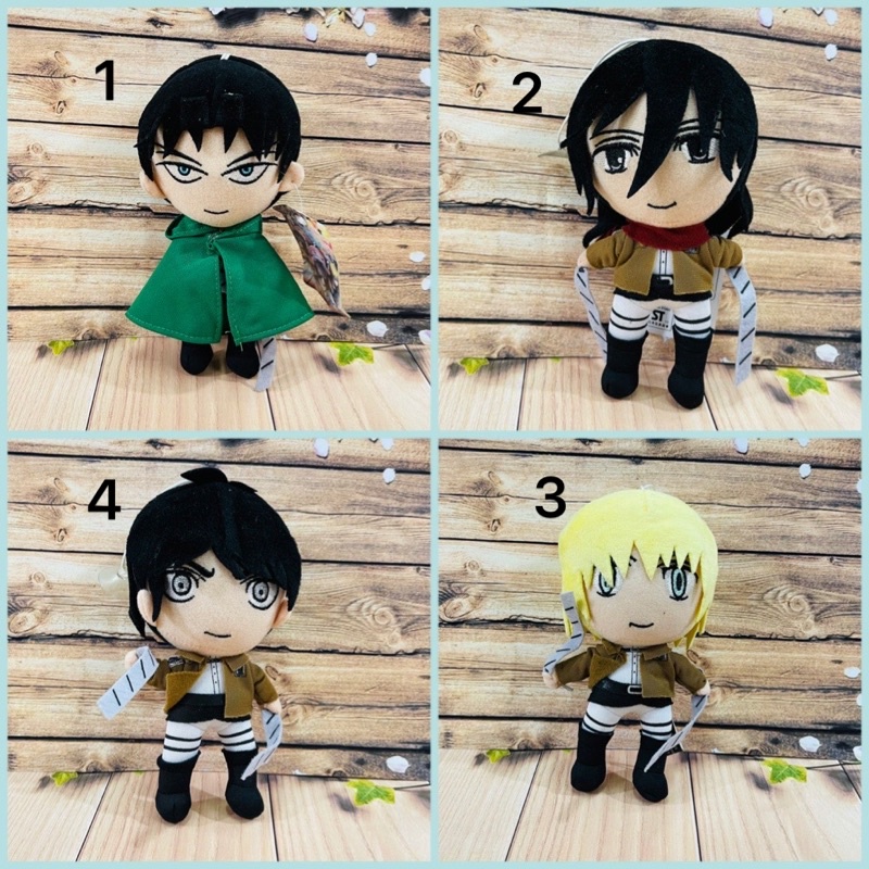 móc gấu bông attack on titan 135k—>95k / gấu anime attack on titan
