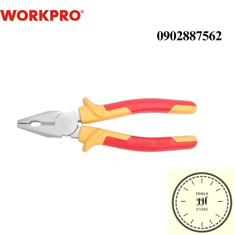 kìm điện cách điện 1000 volt workpro đủ size hàng công ty