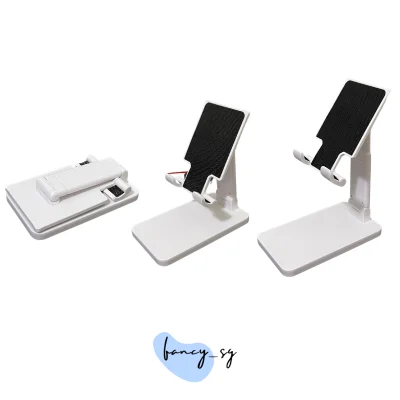 🇸🇬SG READY STOCK Multi-Angle Adjustable Portable Mobile & Tablet Holder,Folding desktop mobile phone stand iPad Stand Tablet Stand