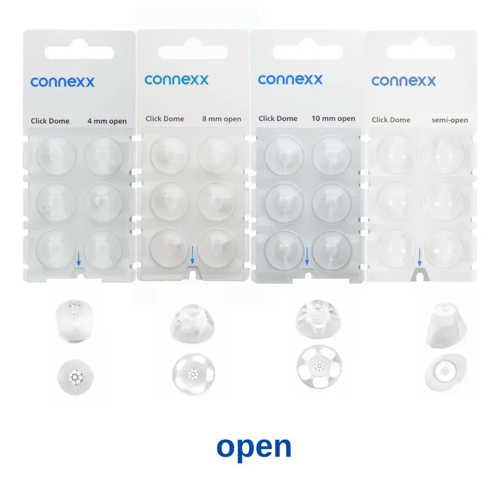 Original Silicone Ear domesSignia Click Connexx Sleeve ,for Siemens Signia Rexton CIC ITC and RIC Model Hering Aids ราคา 1,198 บาท*ส่งฟรี