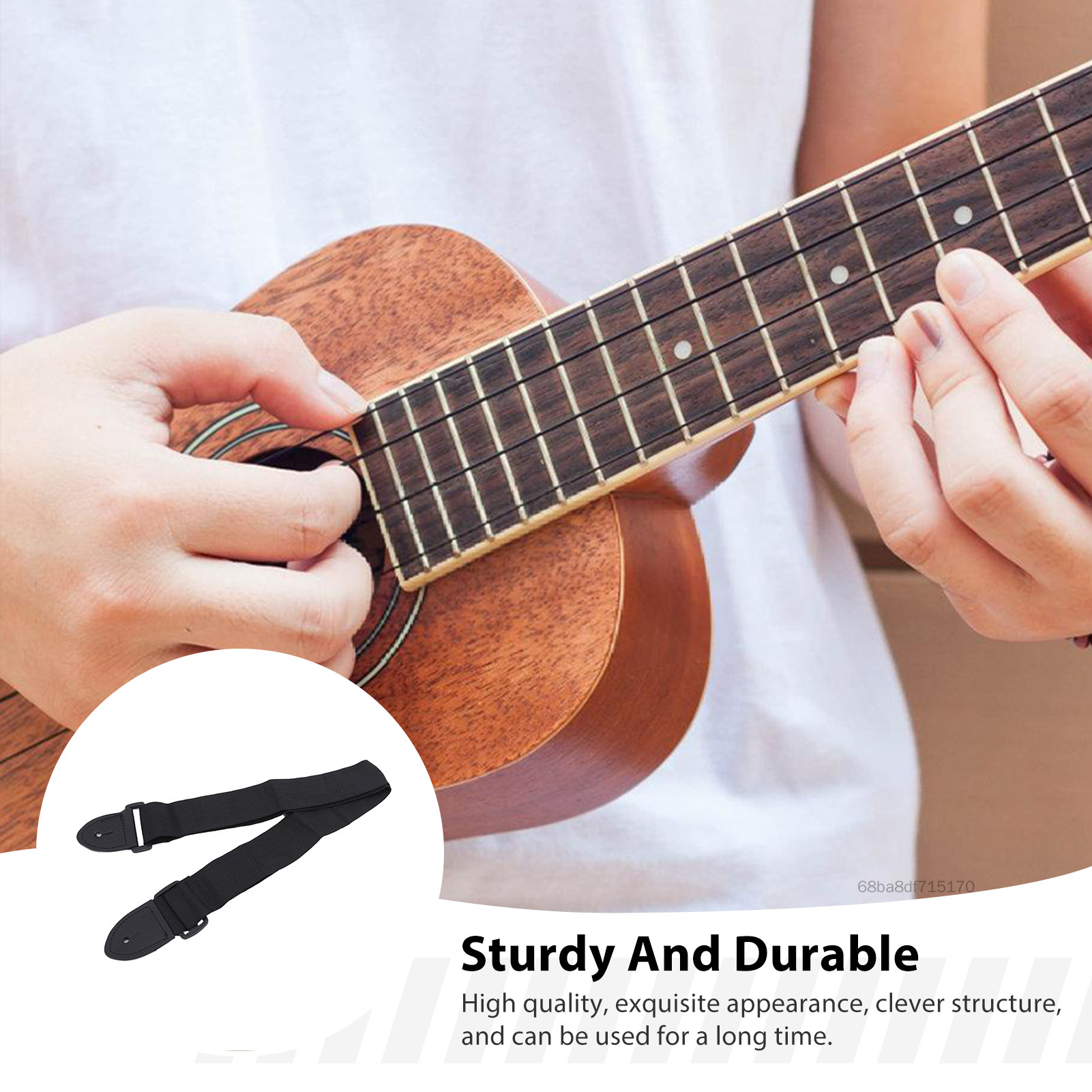 Điều chỉnh Dây đeo guitar có thể điều chỉnh dây đeo vai guitar mềm Bass phù hợp với hầu hết 6/12 dây đàn guitar Sun-VN Giá 45,000 Đồng*Miễn phí vận chuyển