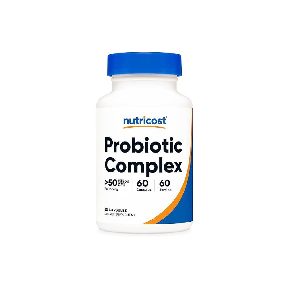 Nutricost Probiotic Complex 50+ Billion CFU – Hỗ Trợ Hệ Tiêu Hóa & Miễn Dịch