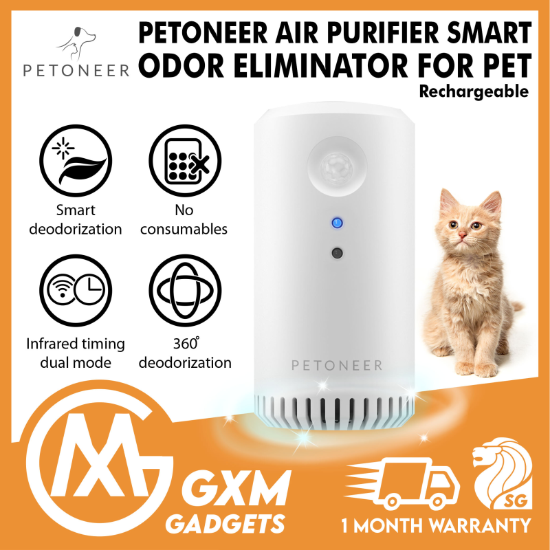 Xiaomi Petoneer Smart Pet Sterilization Deodorizer Odor Eliminator for Dogs Cats Pets Air Purifier Singapore