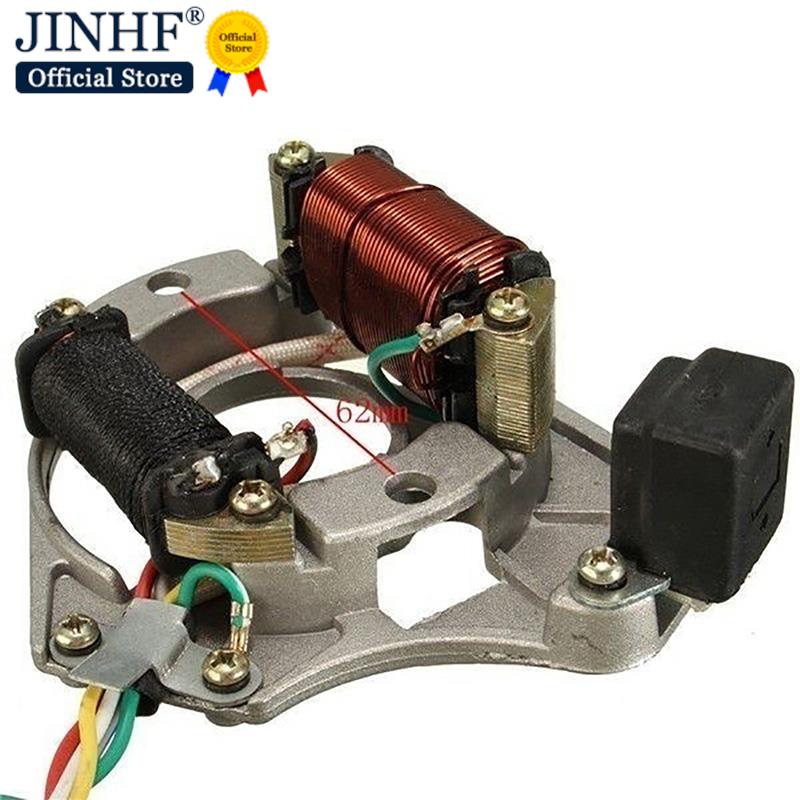 Hot bán 1PC xe máy hố bẩn xe đạp bộ phận từ cuộn dây stator tấm 90cc 110cc 125cc