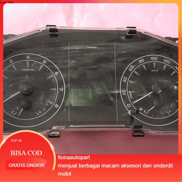 spedo meter Toyota Inova original 2016-2017-2018 Harga 1,500,000 rupiah*Gratis Ongkir