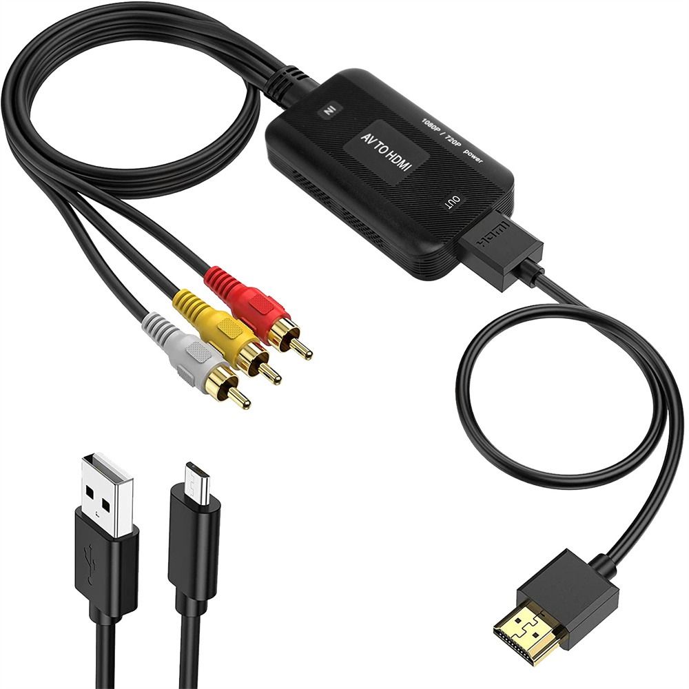 Kornasue hỗ trợ 1080p cáp hdmi bộ chuyển đổi 1080p cáp rca sang hdmi bộ chuyển đổi video cáp âm thanh bộ chuyển đổi hdmi bộ chuyển đổi av sang hdmi bộ chuyển đổi av sang hdmi âm thanh chuyển đổi