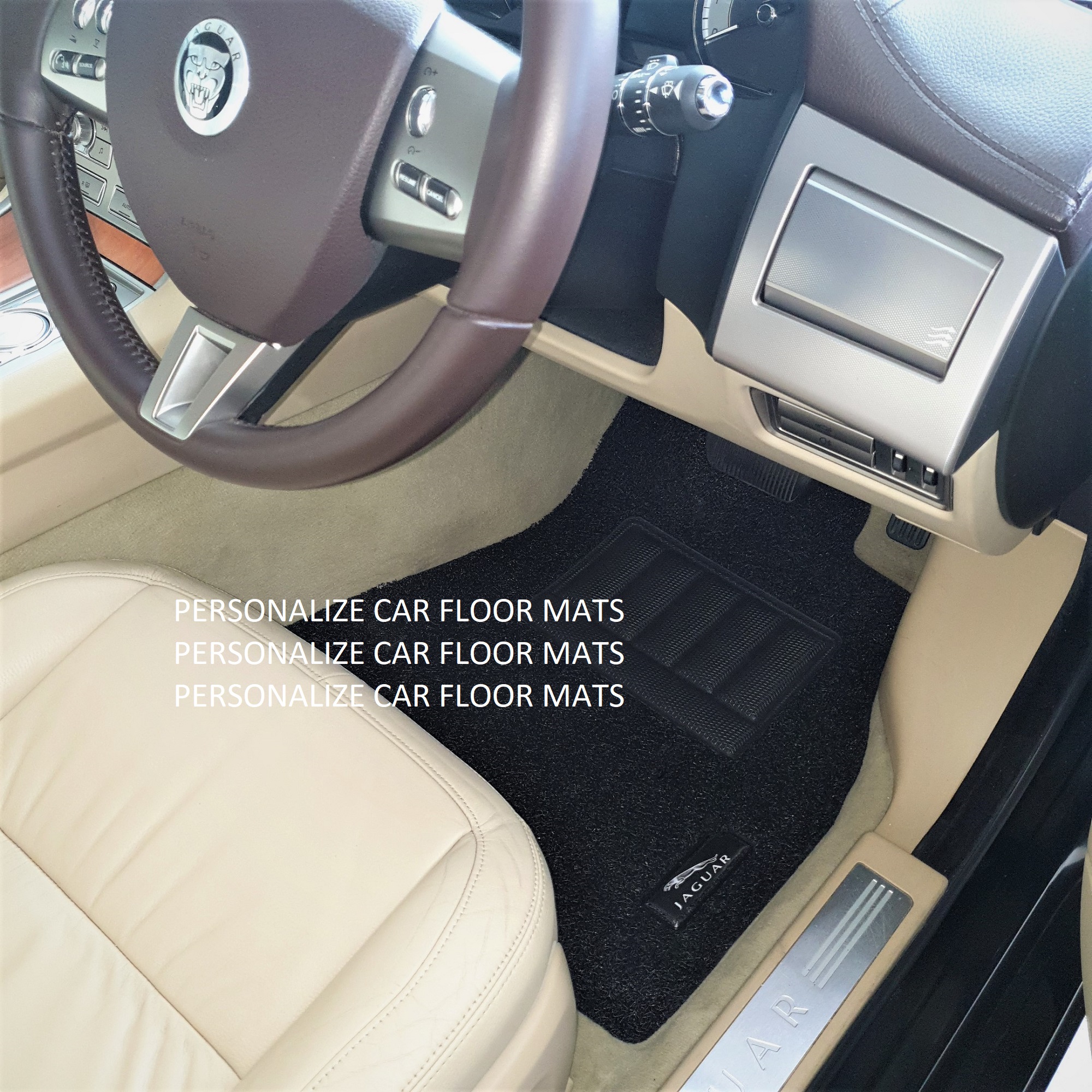 Jaguar Xj Floor Mats With Logo Carpet Vidalondon