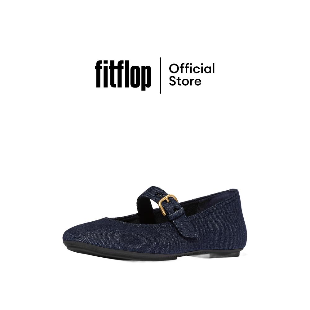 Fitflop Delicato Denim Mary Janes Women's Ballet Shoes Model A0O ราคา 4,491 บาท*ส่งฟรี