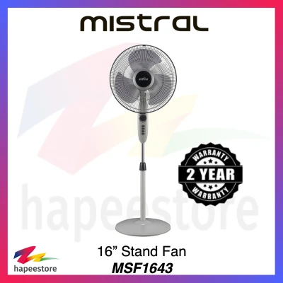 Mistral 16 Inch Stand Fan - MSF1643 (2 Years Warranty)