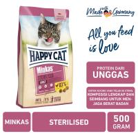 Happy Cat Makanan Kucing Steril Dewasa Minkas Sterilised 500 gr