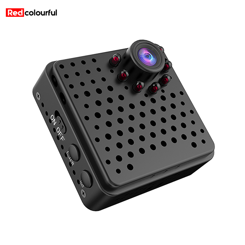 Redcolourful W18 Máy ảnh Mini góc rộng hồng ngoại nhìn trong đêm 1080p Gia