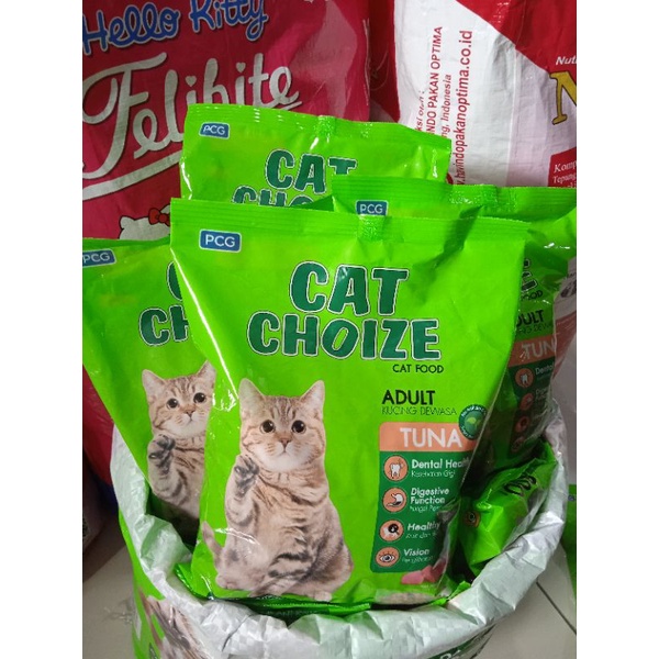 (Paket 2 Pcs) Cat Choize Tuna Adult 800Gr Freshpack - Makanan Kucing Cat Choize Tuna Adult Harga 42,750 rupiah*Gratis Ongkir