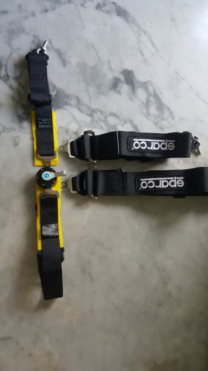 SEATBELT SPC 4POINT QUICK RELEASE LEBAR 3INCH Harga  1,377,300 Ringgit*Penghantaran Percuma