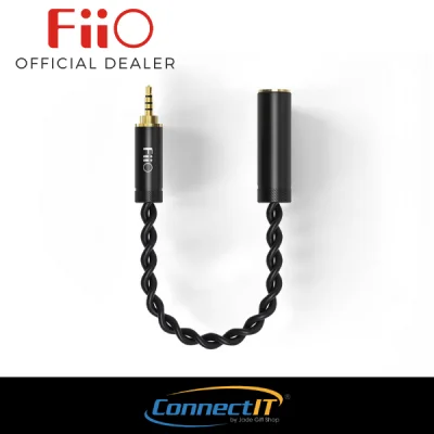 Fiio LB-4.4M 4.4mm Female to 2.5mm Male Balanced Adapter for Connect 4.4mm Plug Earphones to Audio Gear with 2.5mm Headphone Jack.