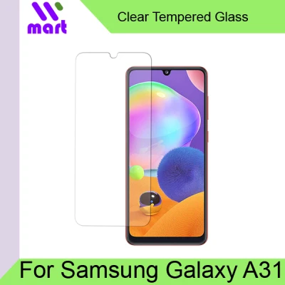 Samsung Galaxy A31 Tempered Glass Clear Screen Protector / Anti Scratches Not Full Screen