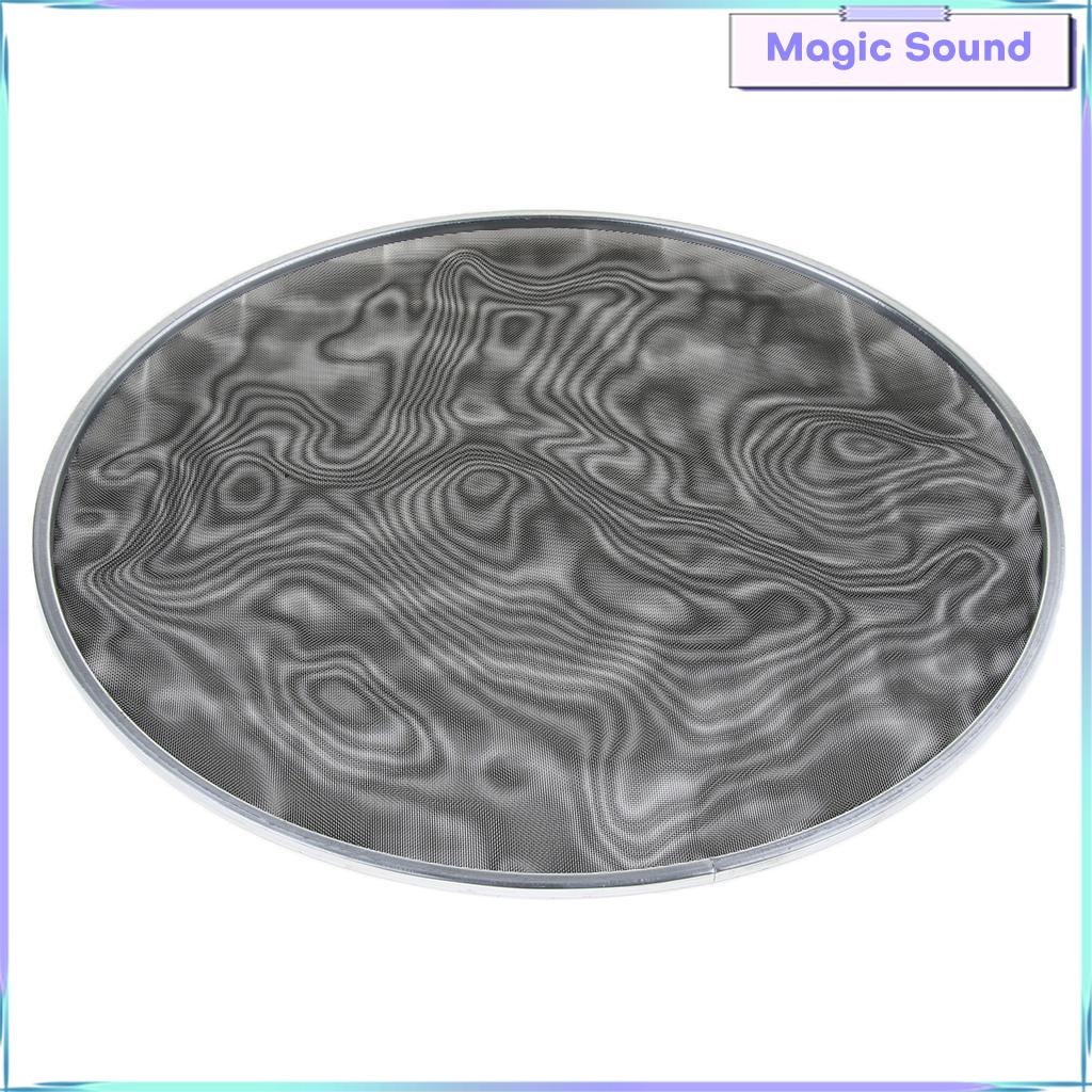 Magic Sound 2-Ply Mesh Drum Set Head Silent 8''10''12''13''14'' Drumhead Drum Skin Black