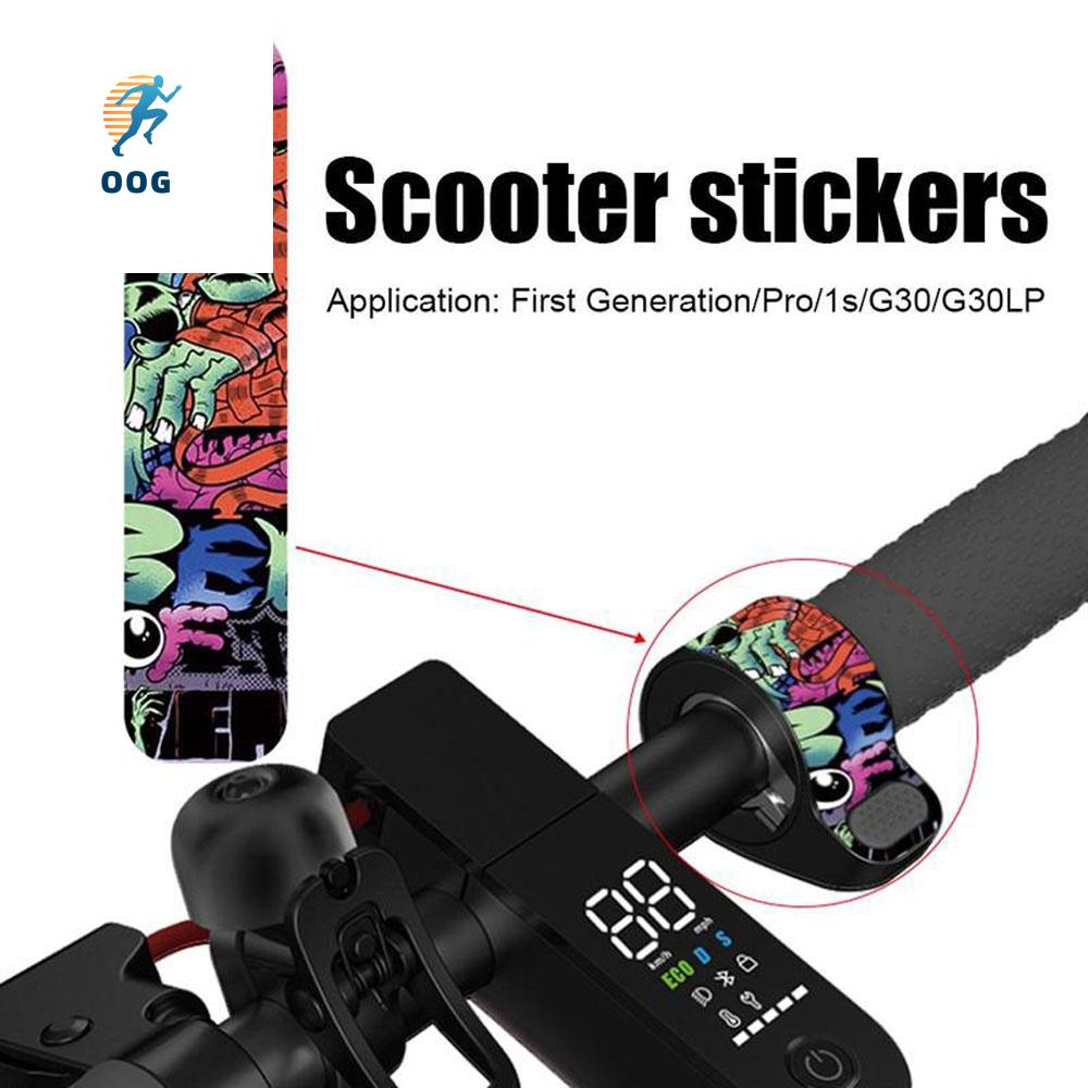 OOG Đối với xe tay ga Xiaomi M365 Bảo vệ Phụ kiện xe tay ga Nhãn dán bảo vệ Hình dán xe tay ga Hình dán ngón tay tay ga xe tay ga Bộ phận xe tay ga