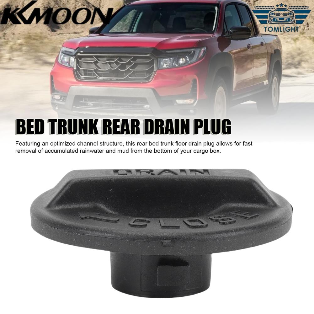 KKmoon Đầu cắm thoát nước phía sau thân giường 74763SJCA00 Thay thế thiết kế niêm phong chính xác cho Ridgeline 2006-2023