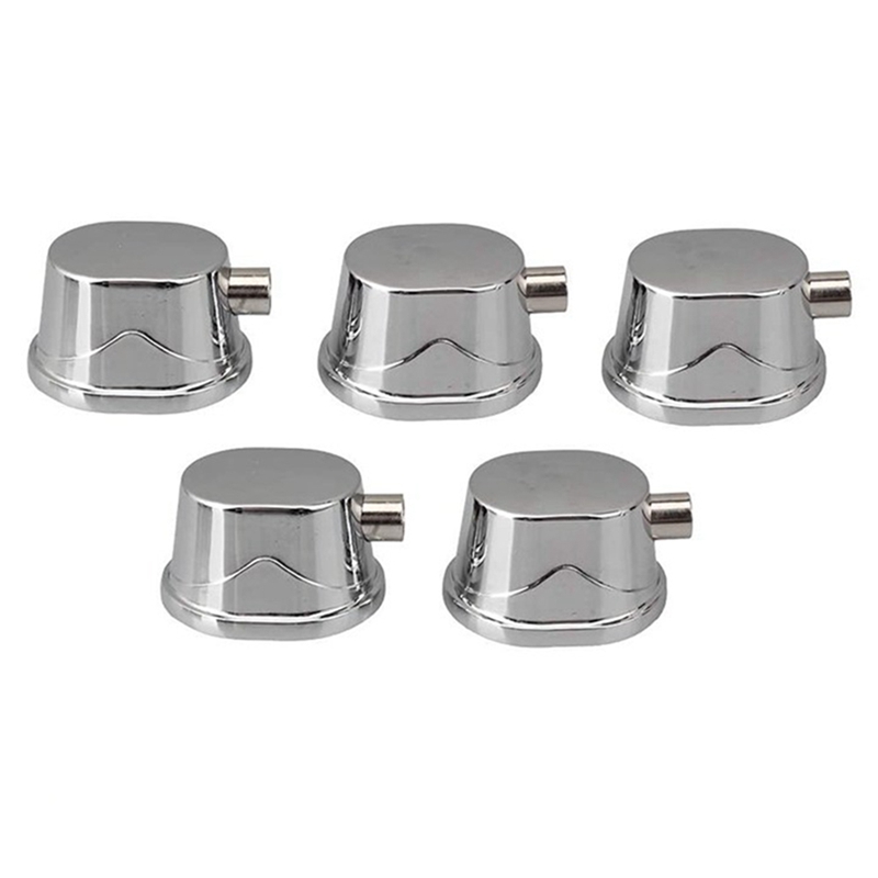 5PCS Silver Alloy Drum Kit Rectangular Claw Hook Lug Single End Drum Percussion Accessory Replacement Parts