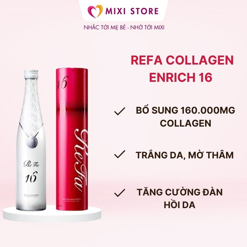 Refa Collagen Enrich 16 Nhật Bản Chai 480ml