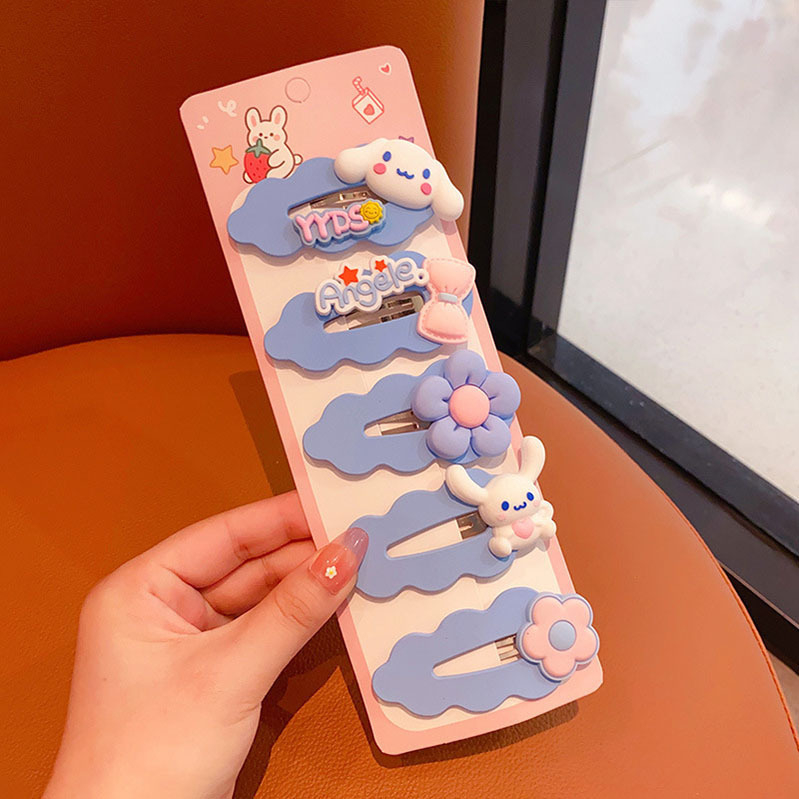 Set 5 kẹp tóc lotso dễ thương MIM S5KTLOTSO35