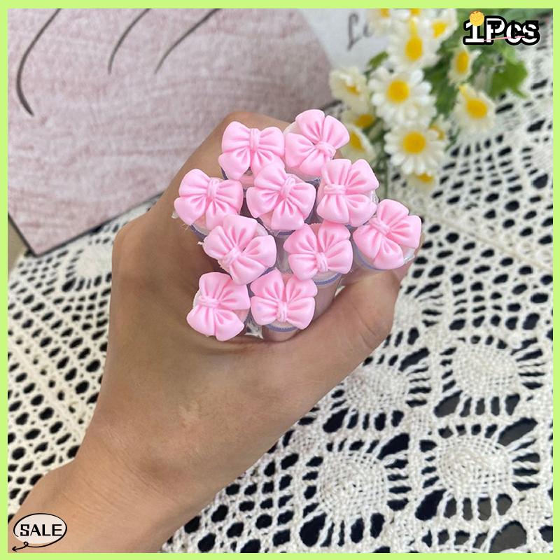 Follow Get New【TIS】 1Pcs Đầy Màu Sắc Bow Tie Lông Mi Bàn Chải Ống Với Pha Lê Lash Mascara Wands Lông Mày Lược Spoolies Applicators Trang Điểm Công Cụ - 8