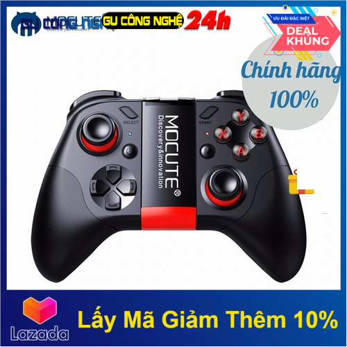 Tay Cầm Chơi Game Không Dây Mocute-054Kết Nối BluetoothĐen Hỗ Trợ Android/Ios/Windows