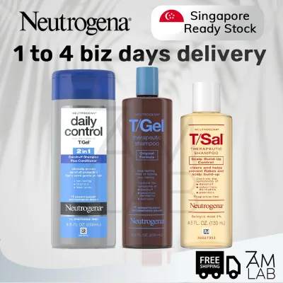 (SG STOCK) Neutrogena - T/Gel, T/Sal, Daily Control 2 in 1 Anti-Dandruff Shampoo TGEL, TSAL