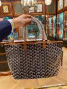 Goyard/ Goya handbag Saint Louis master bag double-sided shopping bag Tote bag one shoulder handbag