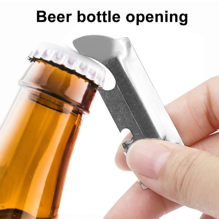 1Pcs Can Opener Opener Polished Stainless Steel Finishwith Utili