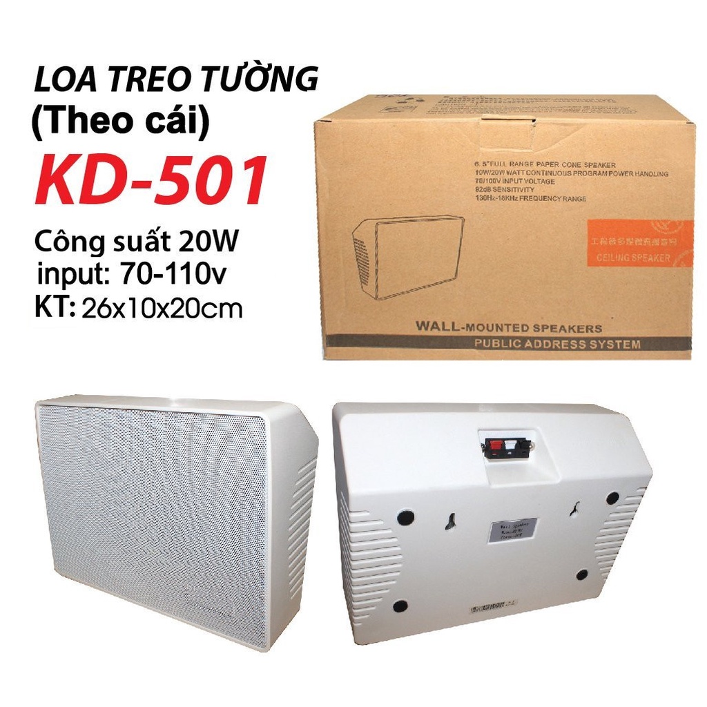 1 LOA TREO TƯỜNG KD-501