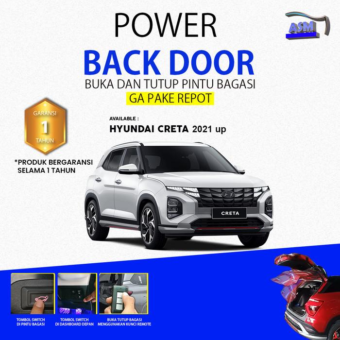 POWER BACK DOOR PINTU BAGASI OTOMATIS CRETA 2021 ELECTRIC TAILGATE PBD - SWARSA STORE Harga  7,950,000 Ringgit*Penghantaran Percuma