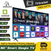 VOVOVA 50" HD LED Smart TV with Android and Netflix
