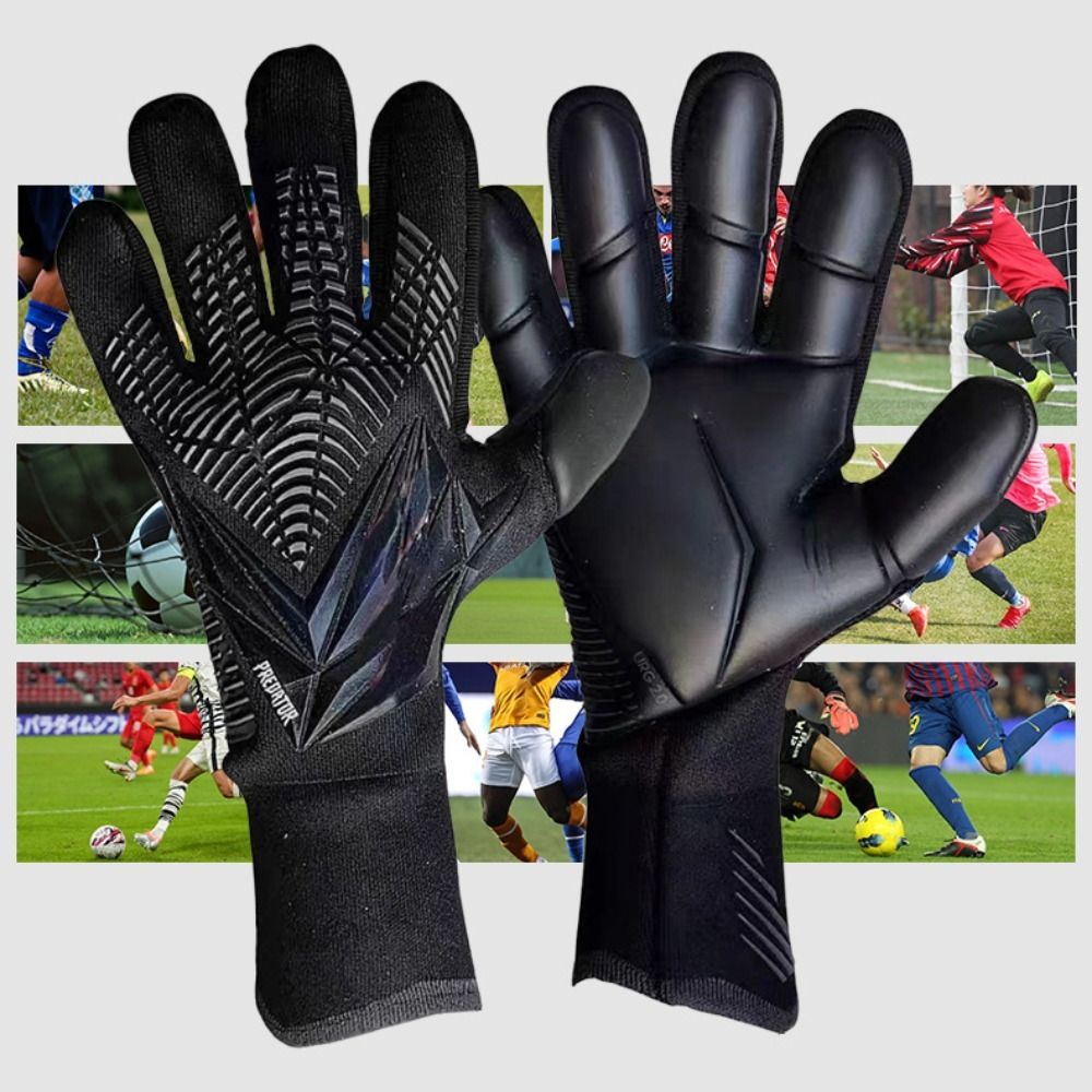 KALTENDIN 1 Pair of Chống trượt Găng tay thủ môn Bảo vệ ngón tay Chống mài mòn Găng tay cao su Cuộc thi Đệm Găng tay thủ môn bóng đá Chơi bóng đá