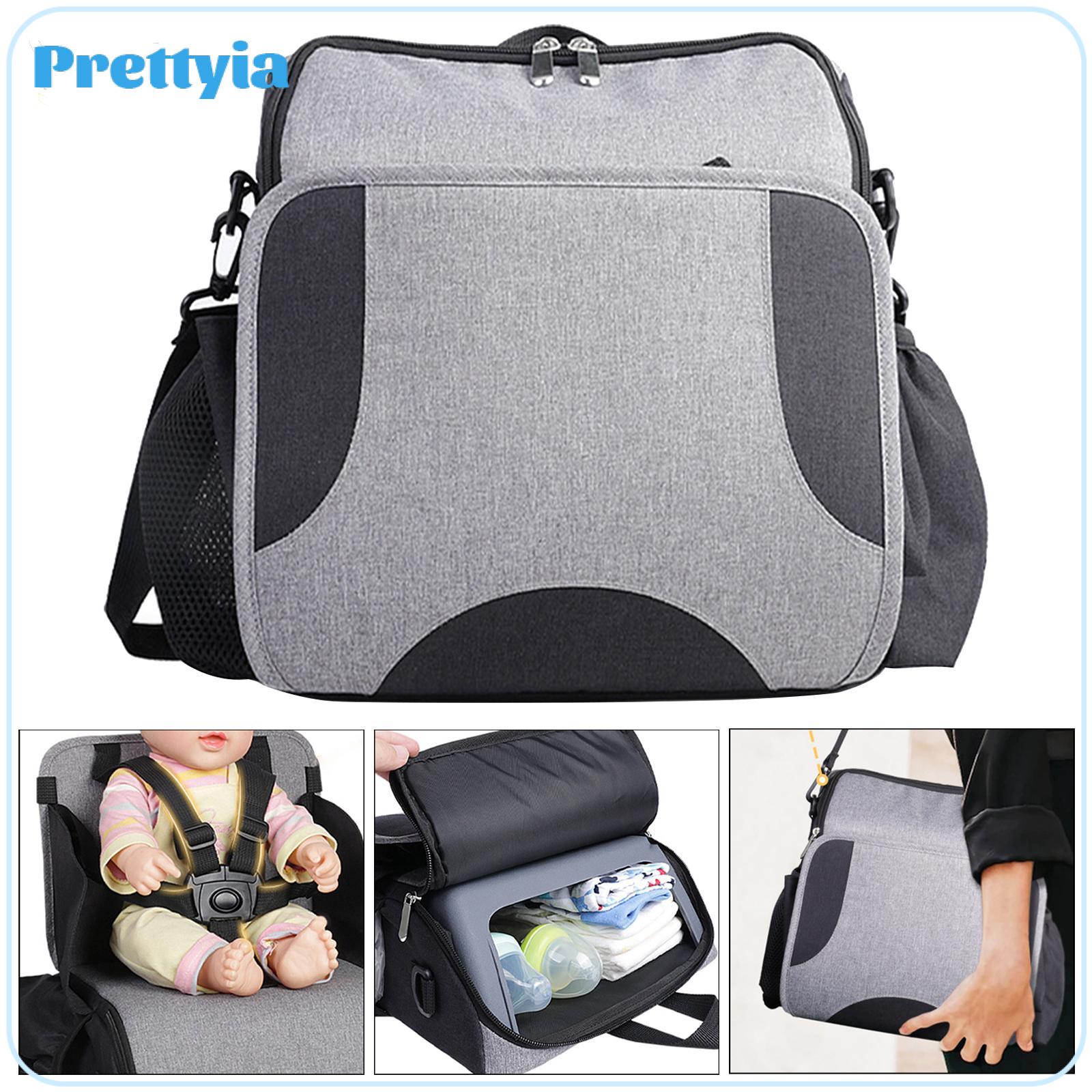 Toddlers Booster Seat High Chair Travel Lightweight Folding Compact Baby Dining Chair Mummy Bag for Baby Kids Girls Boys ราคา 1,914 บาท*ส่งฟรี